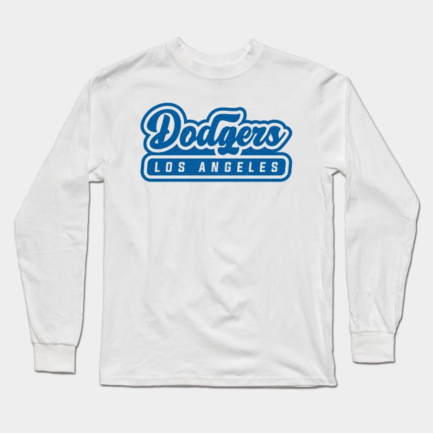 LA Dodgers 01 Long Sleeve T-Shirt by Karambol